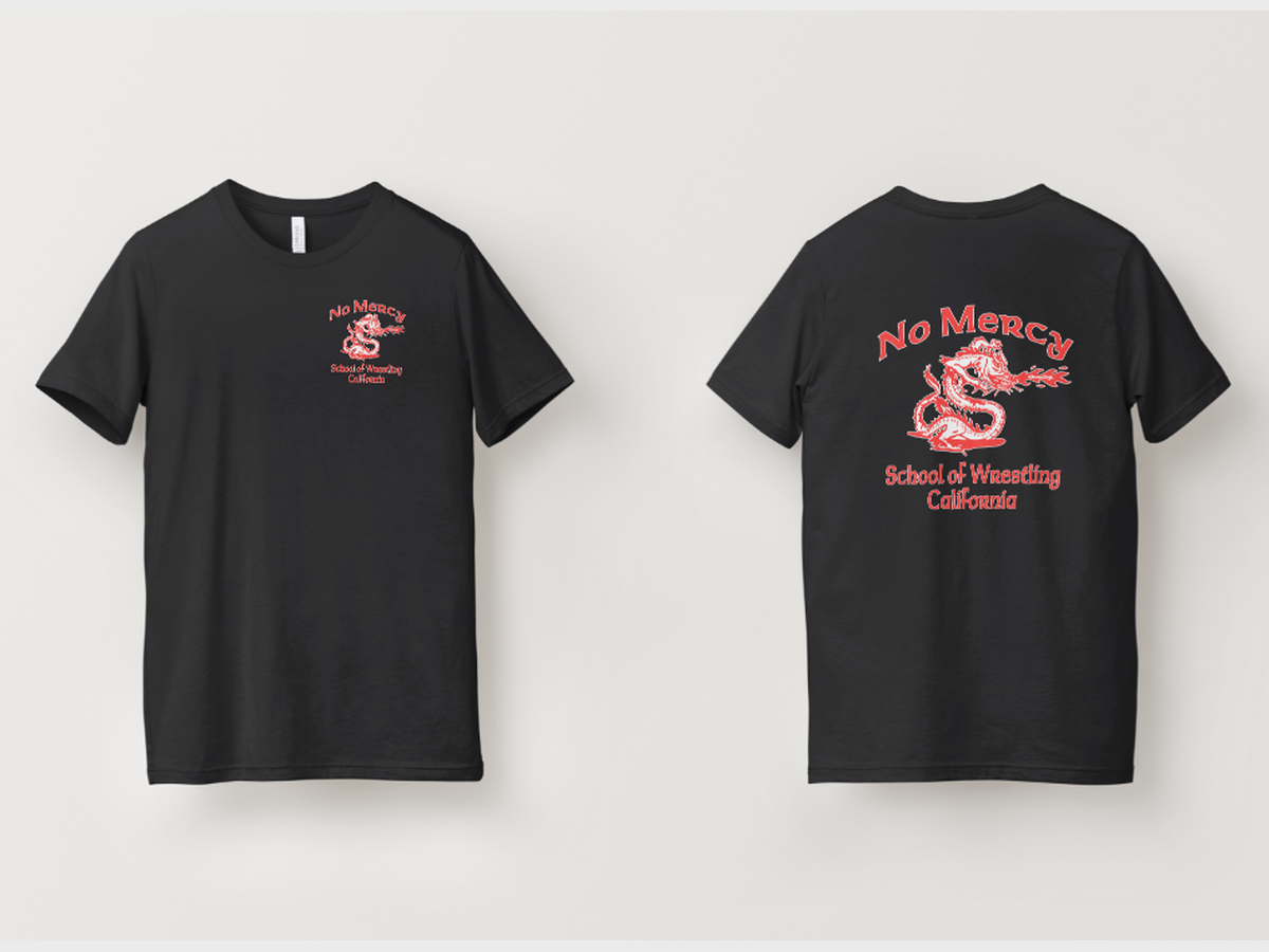 Black Tee — Script Back