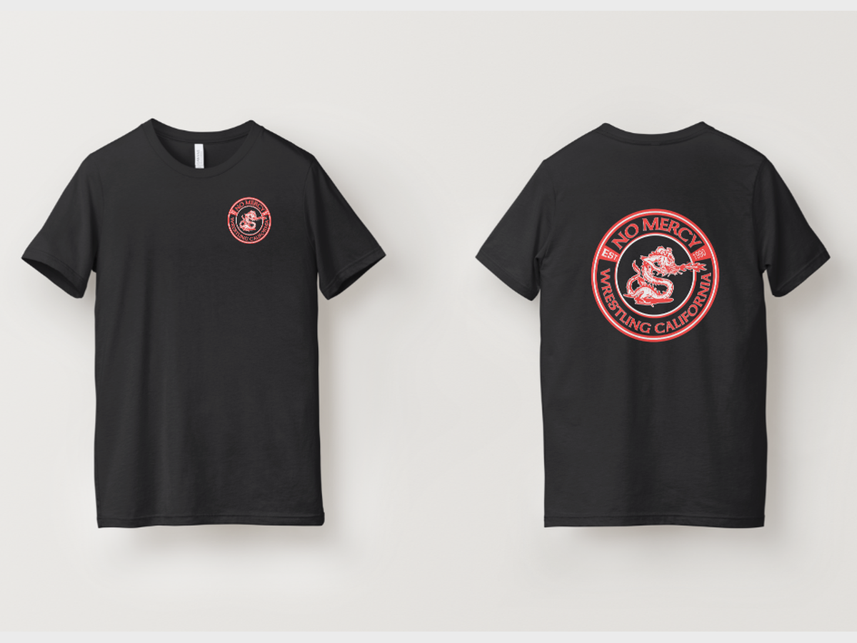 Black Tee — Circle Logo
