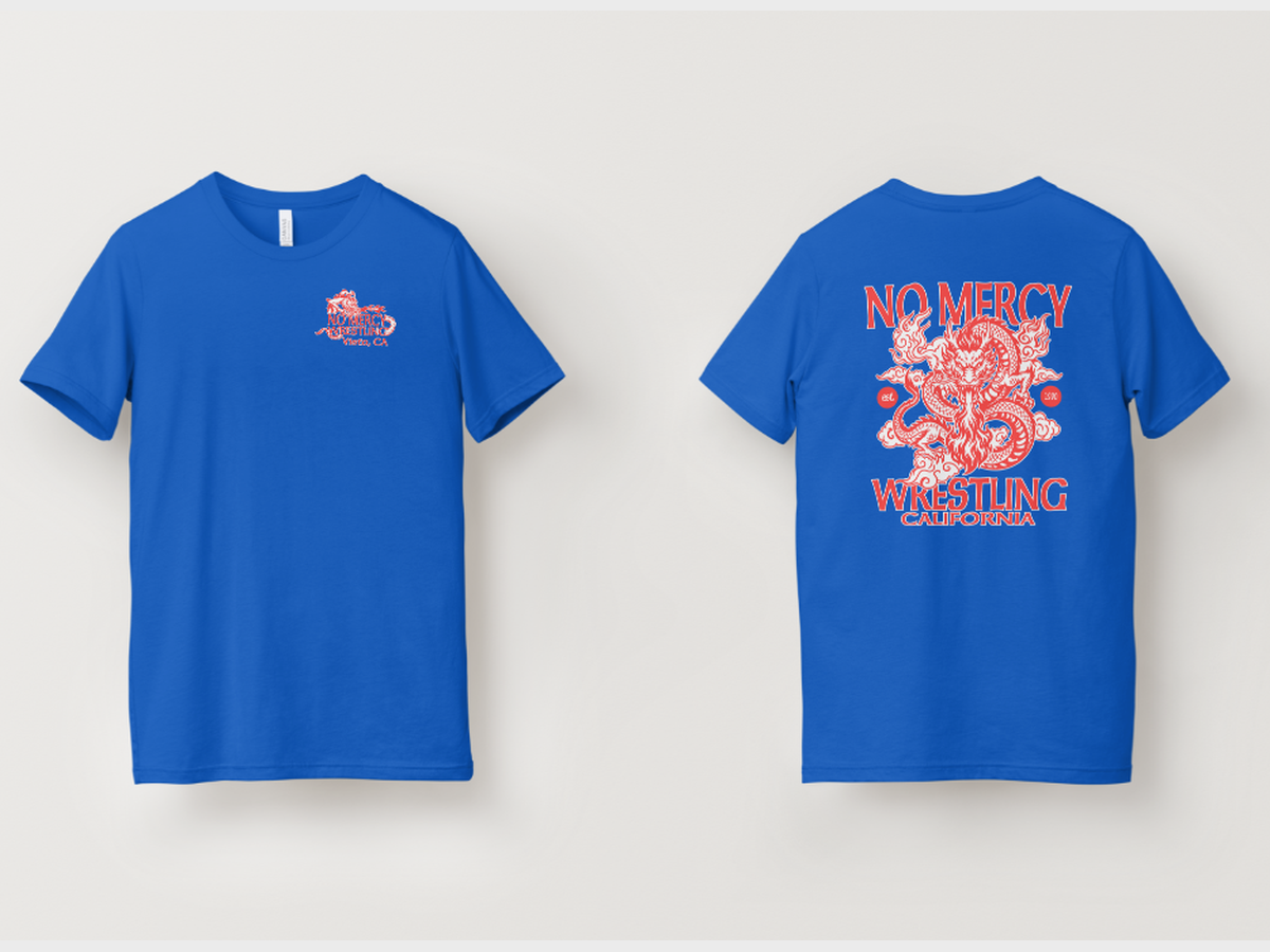 Blue Tee — Dragon Back B